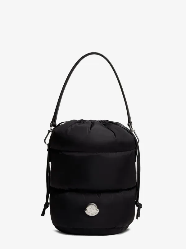 Moncler Caradoc nylon bucket bag sold by Siebentaschen