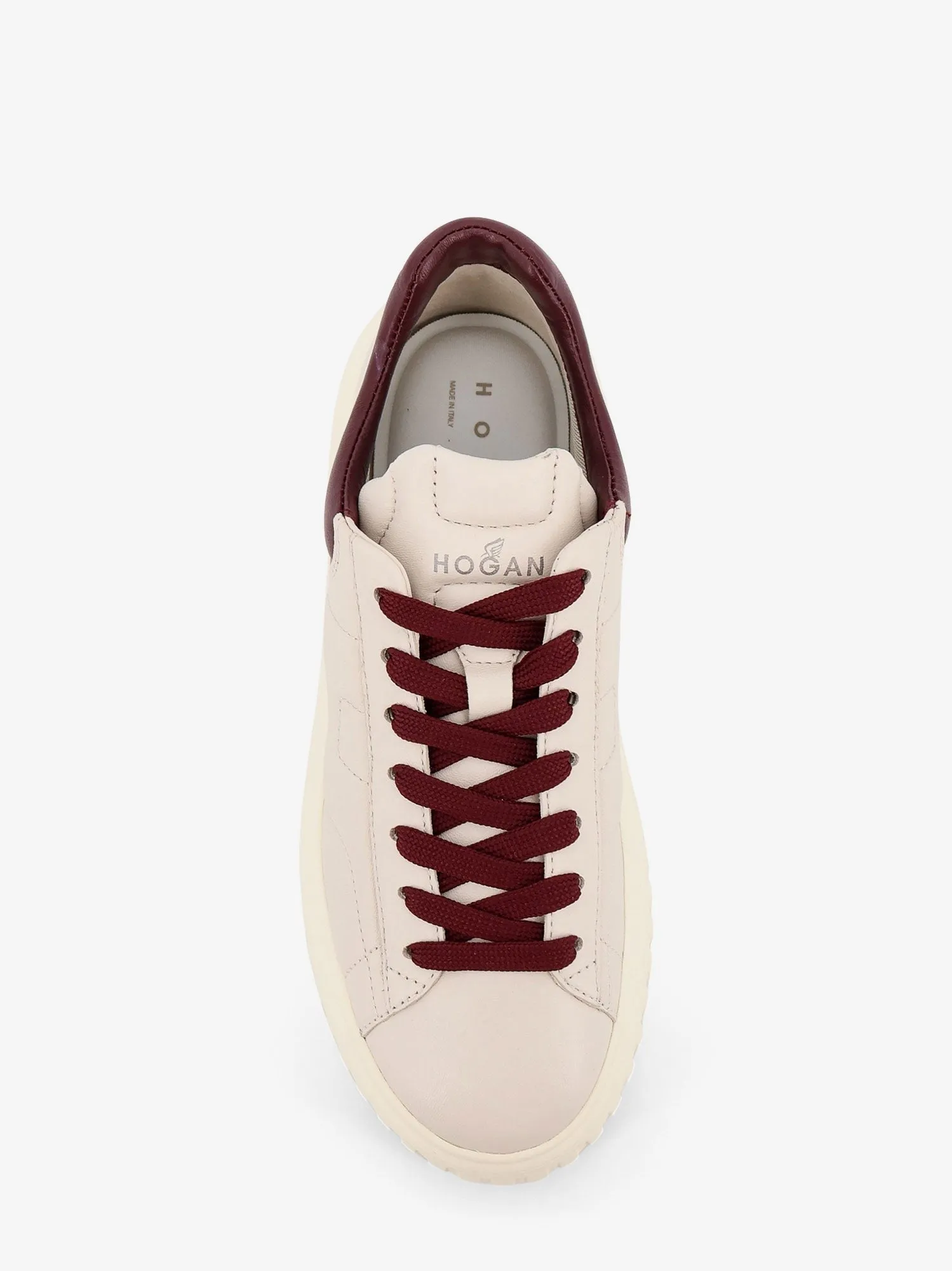 Hogan H-Stripes leather low-top sneakers sold by Siebentaschen product image thumbnail 5