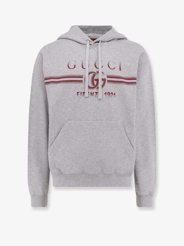 Gucci Cotton jersey hooded sweatshirt sold by Siebentaschen