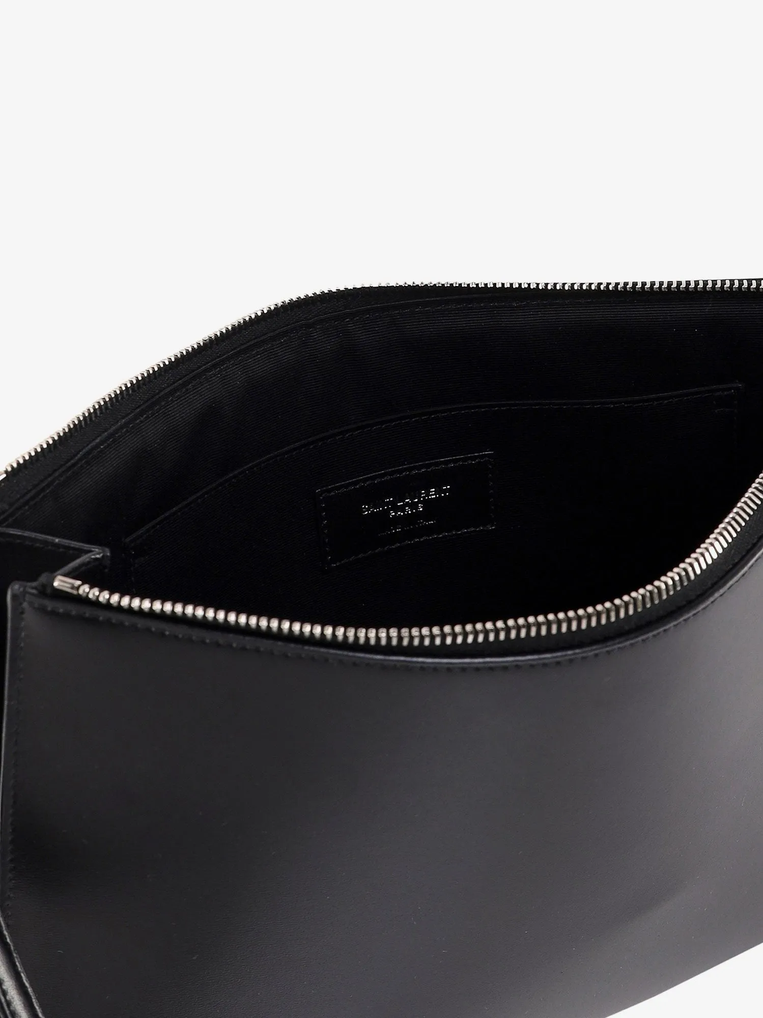 Saint Laurent Leather clutch with Monogram detail sold by Siebentaschen product image thumbnail 5
