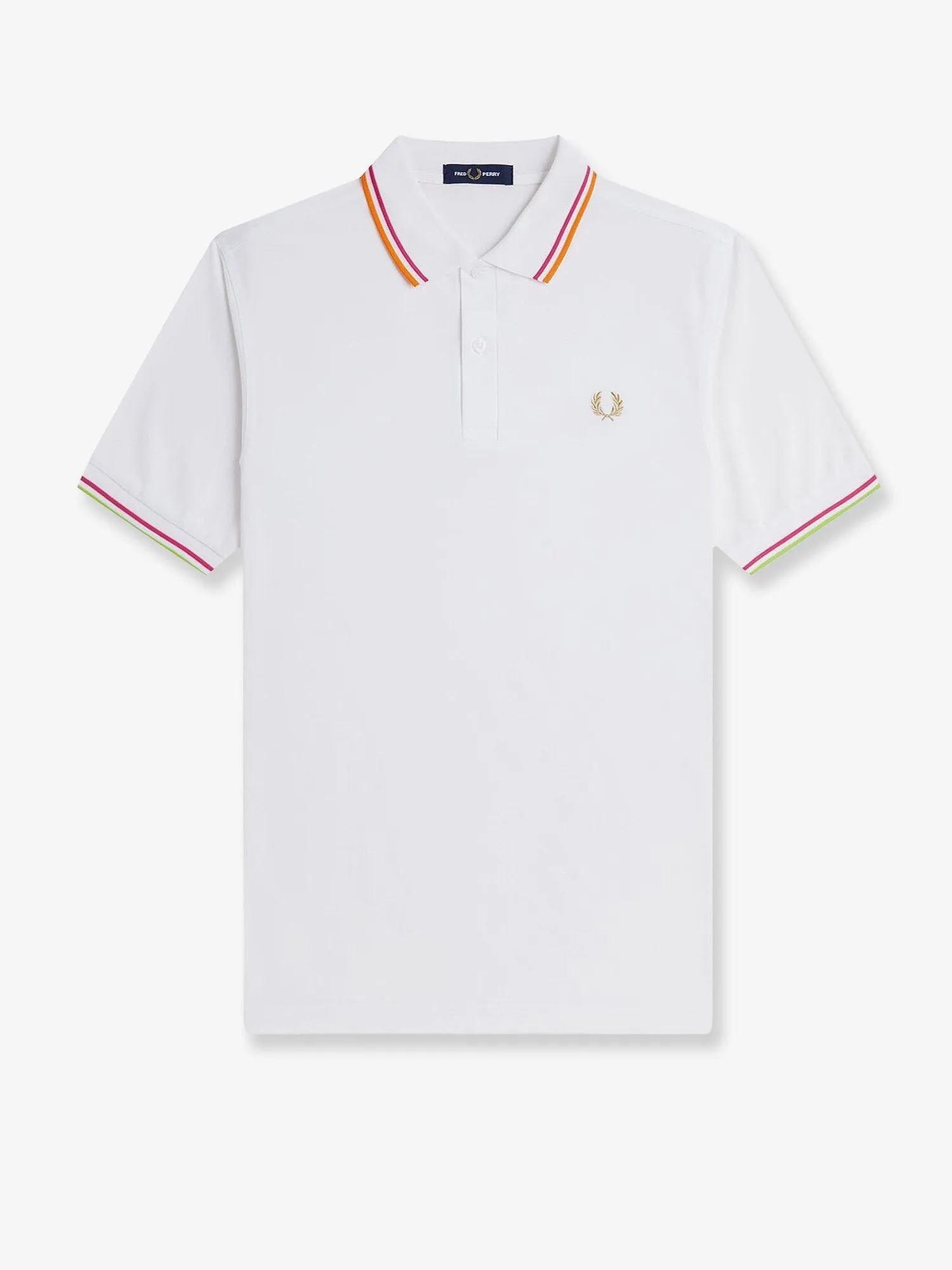 FRED PERRY On Court Twin Tipped recycled polyester polo shirt sold by Siebentaschen