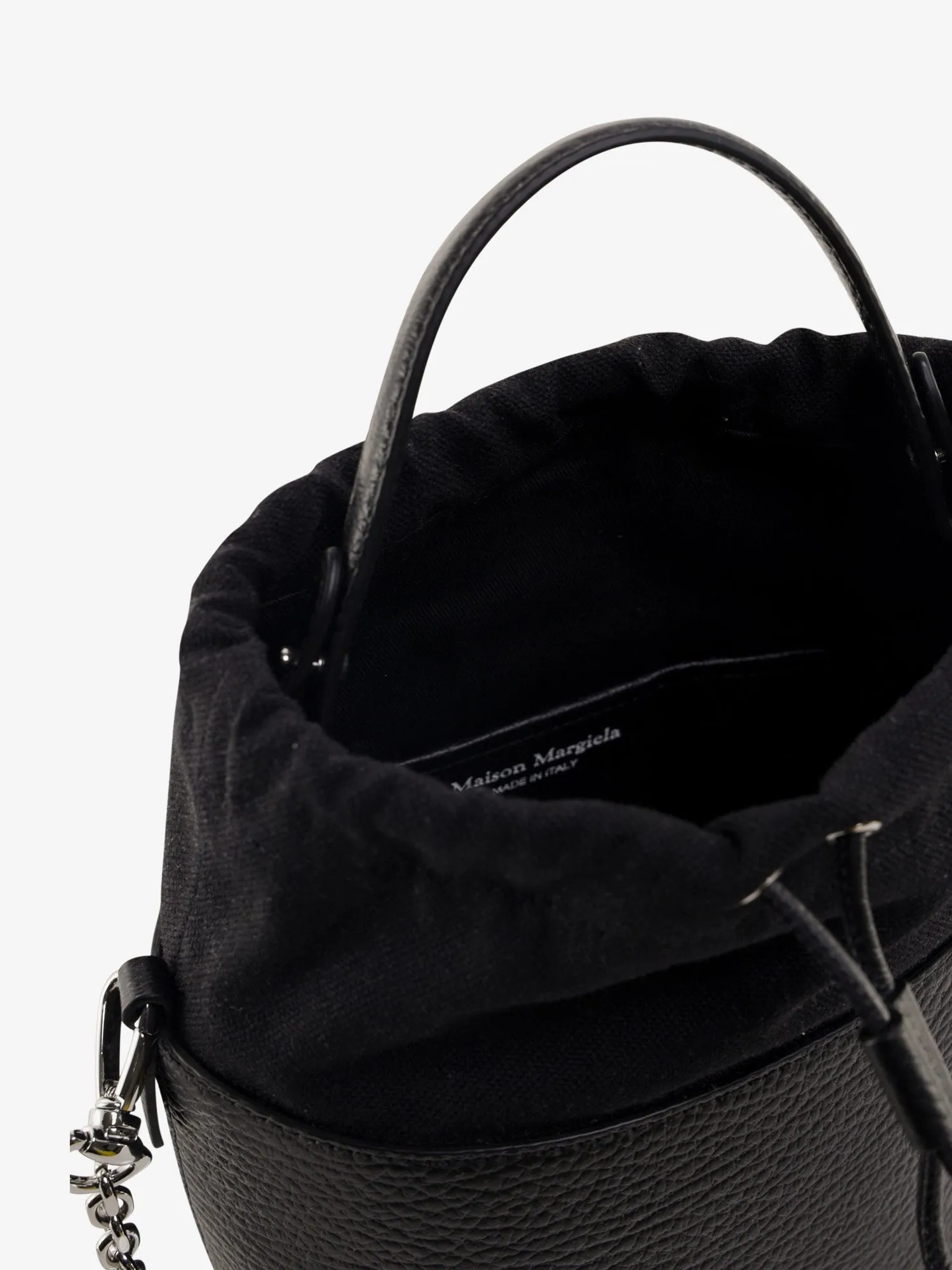 Maison Margiela 5AC Bucket Small leather bucket bag sold by Siebentaschen product image thumbnail 4