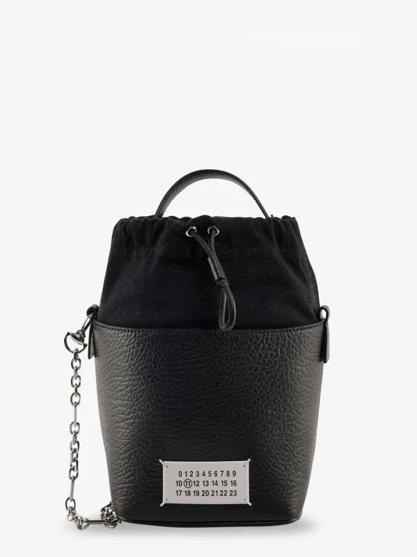 Maison Margiela 5AC Bucket Small leather bucket bag sold by Siebentaschen