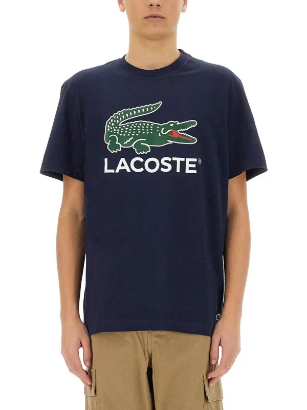 Lacoste COTTON T-SHIRT WITH PRINT sold by Siebentaschen