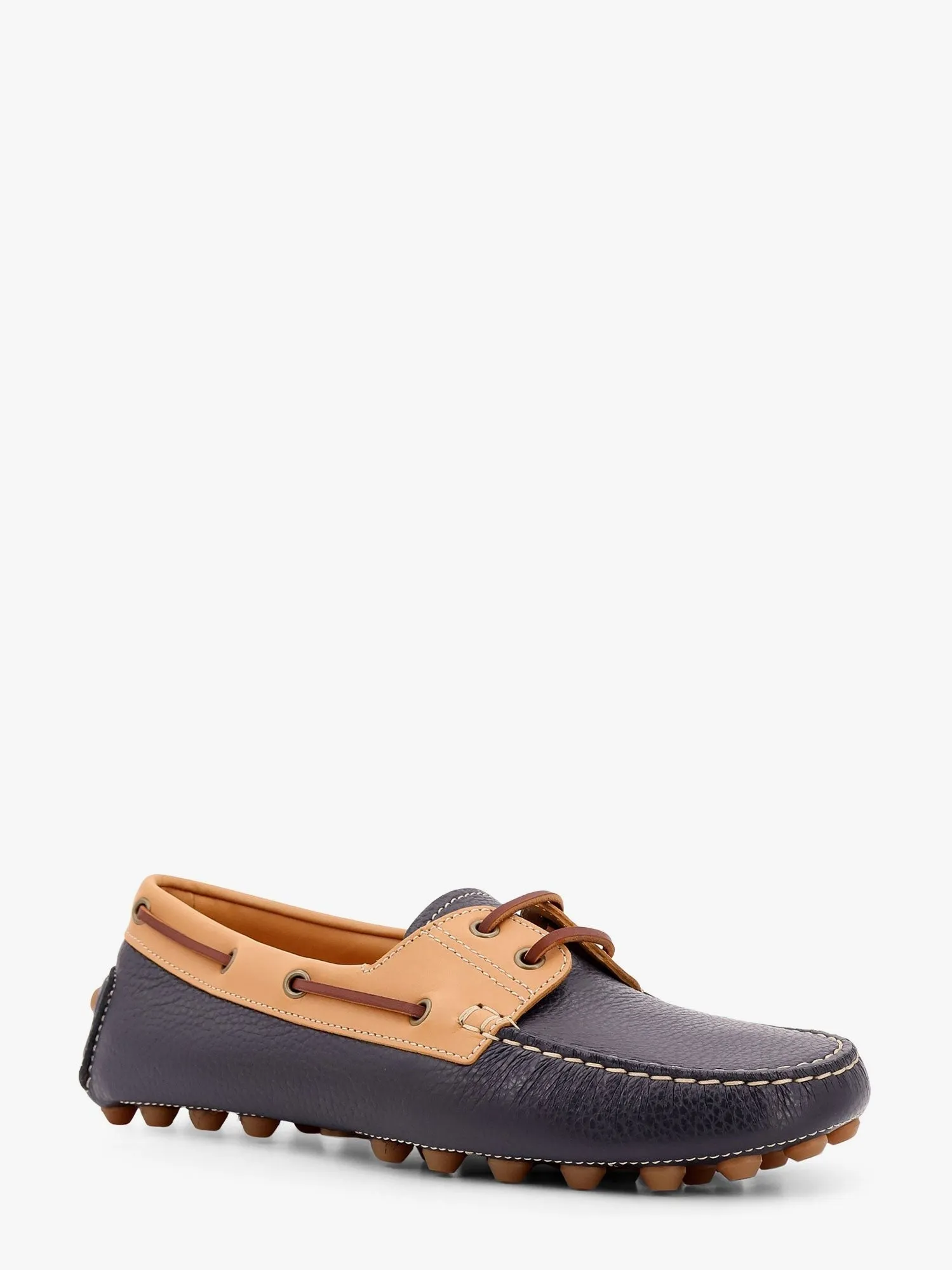 TOD'S Gommino bubble leather lace up boat shoe sold by Siebentaschen product image thumbnail 2