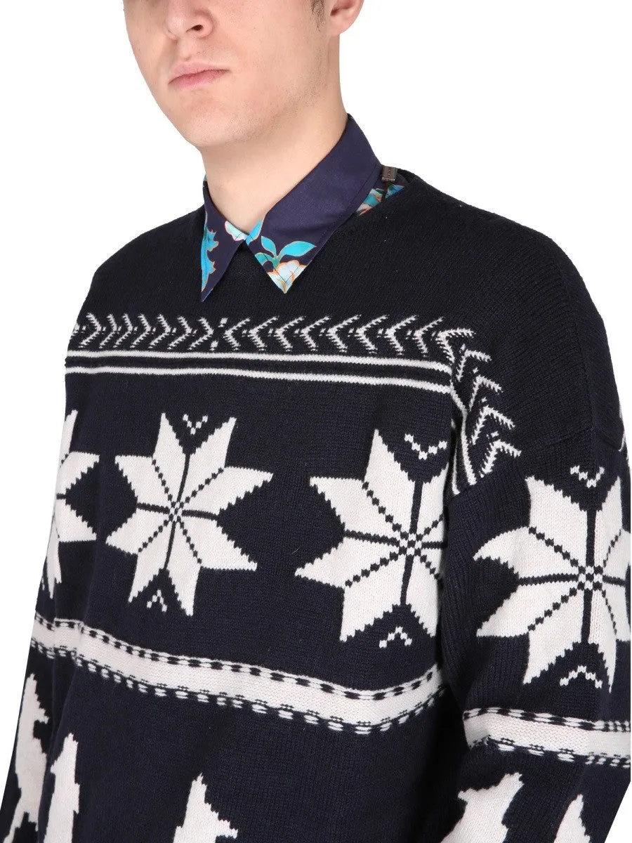 Etro VIRGIN WOOL SWEATER sold by Siebentaschen product image thumbnail 4
