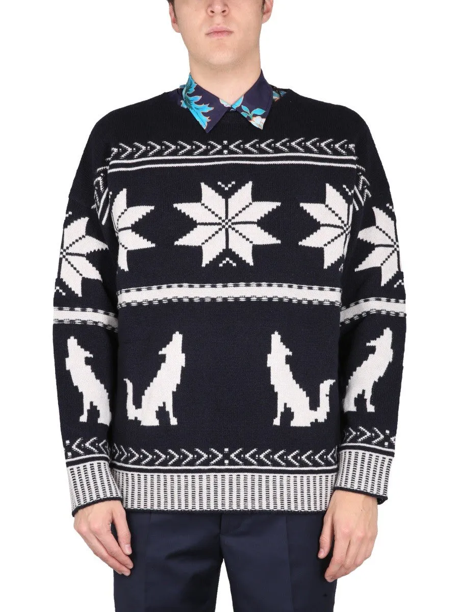 Etro VIRGIN WOOL SWEATER sold by Siebentaschen