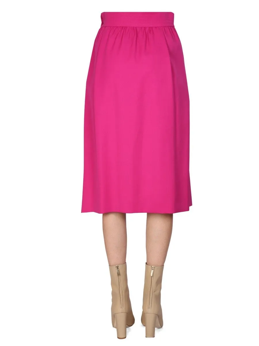 Moschino FLARED MIDI SKIRT sold by Siebentaschen product image thumbnail 4