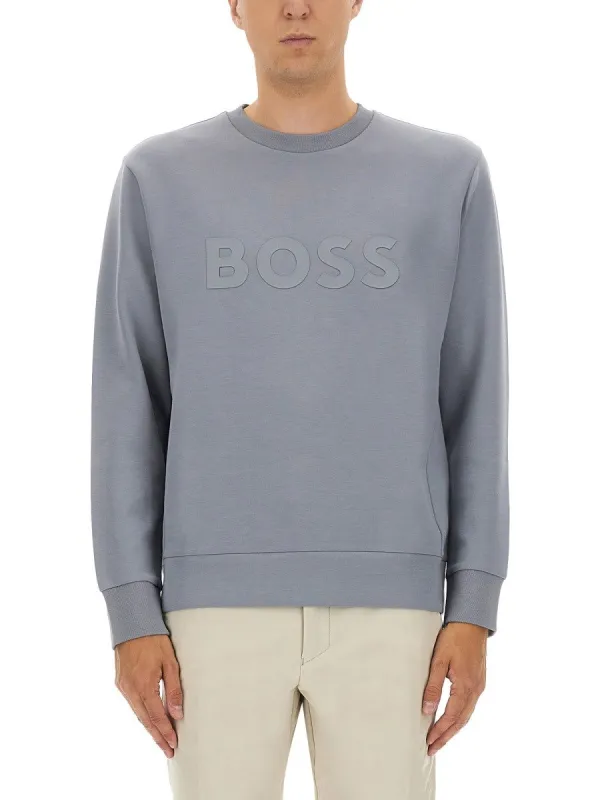 Boss SWEATSHIRT WITH LOGO sold by Siebentaschen
