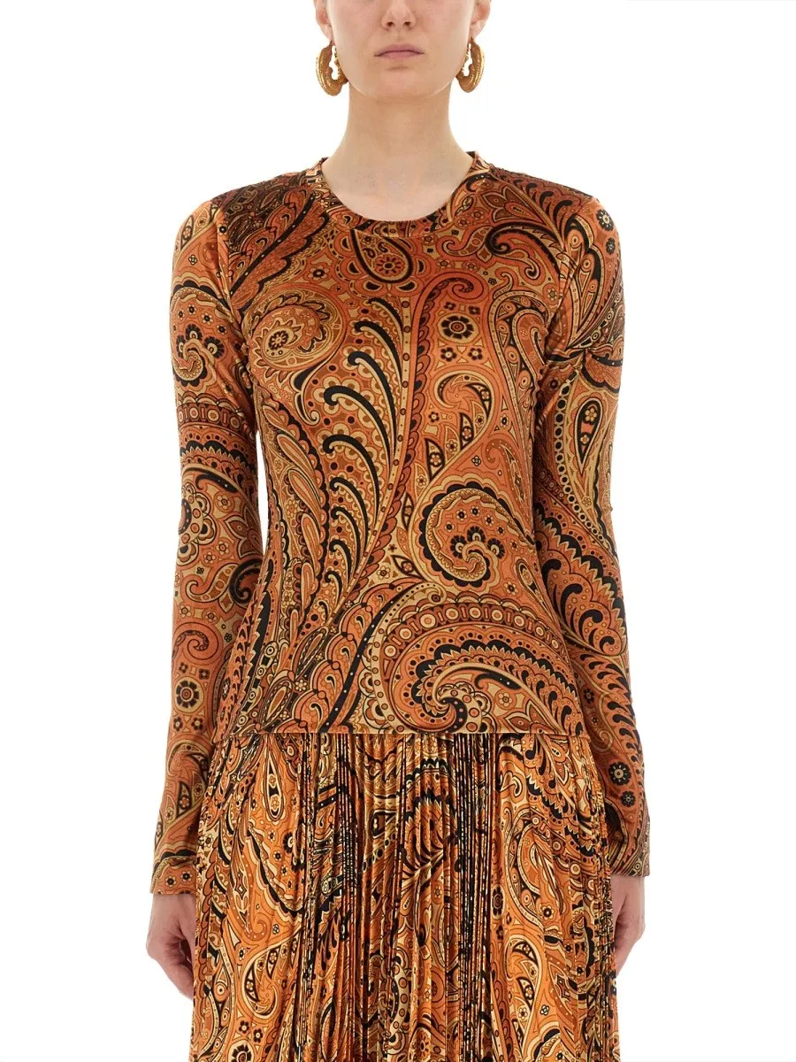 Etro PAISLEY PRINT TOP sold by Siebentaschen product image thumbnail 3
