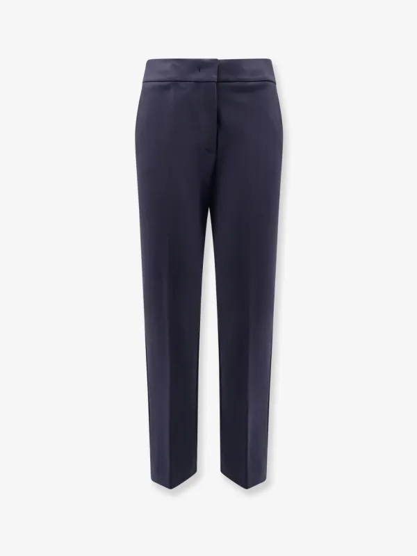 Max Mara Pegno viscose blend trousers sold by Siebentaschen