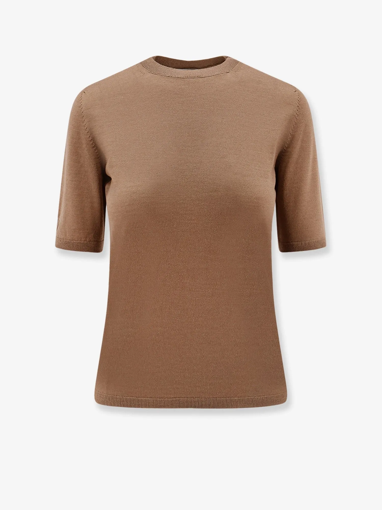Max Mara Gerico virgin wool T-shirt sold by Siebentaschen