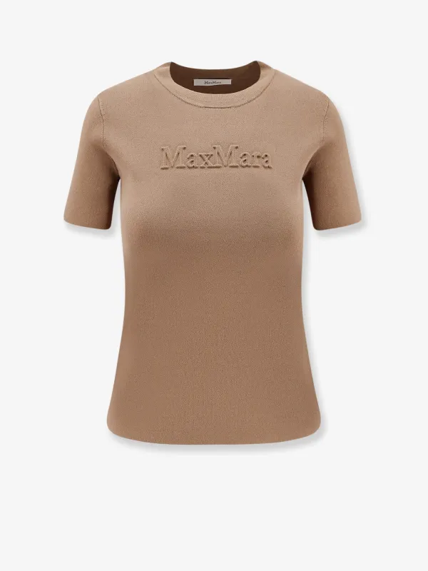 Max Mara Adelio viscose blend T-shirt sold by Siebentaschen