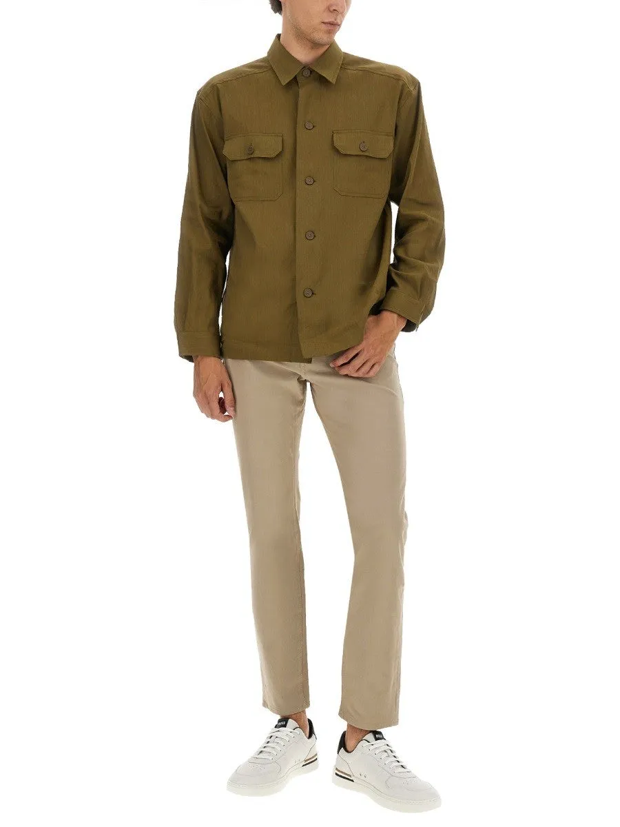 Boss STRETCH LINEN AND VISCOSE SHIRT sold by Siebentaschen product image thumbnail 2