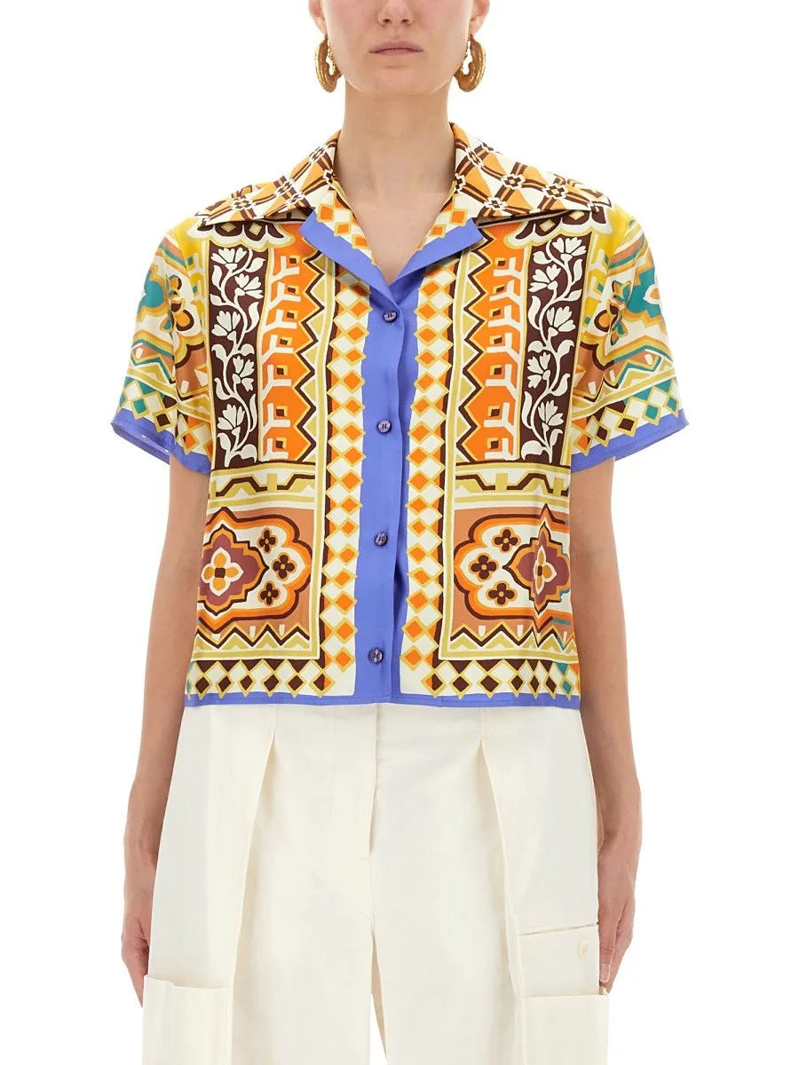 Etro PRINTED SILK SHIRT sold by Siebentaschen product image thumbnail 3
