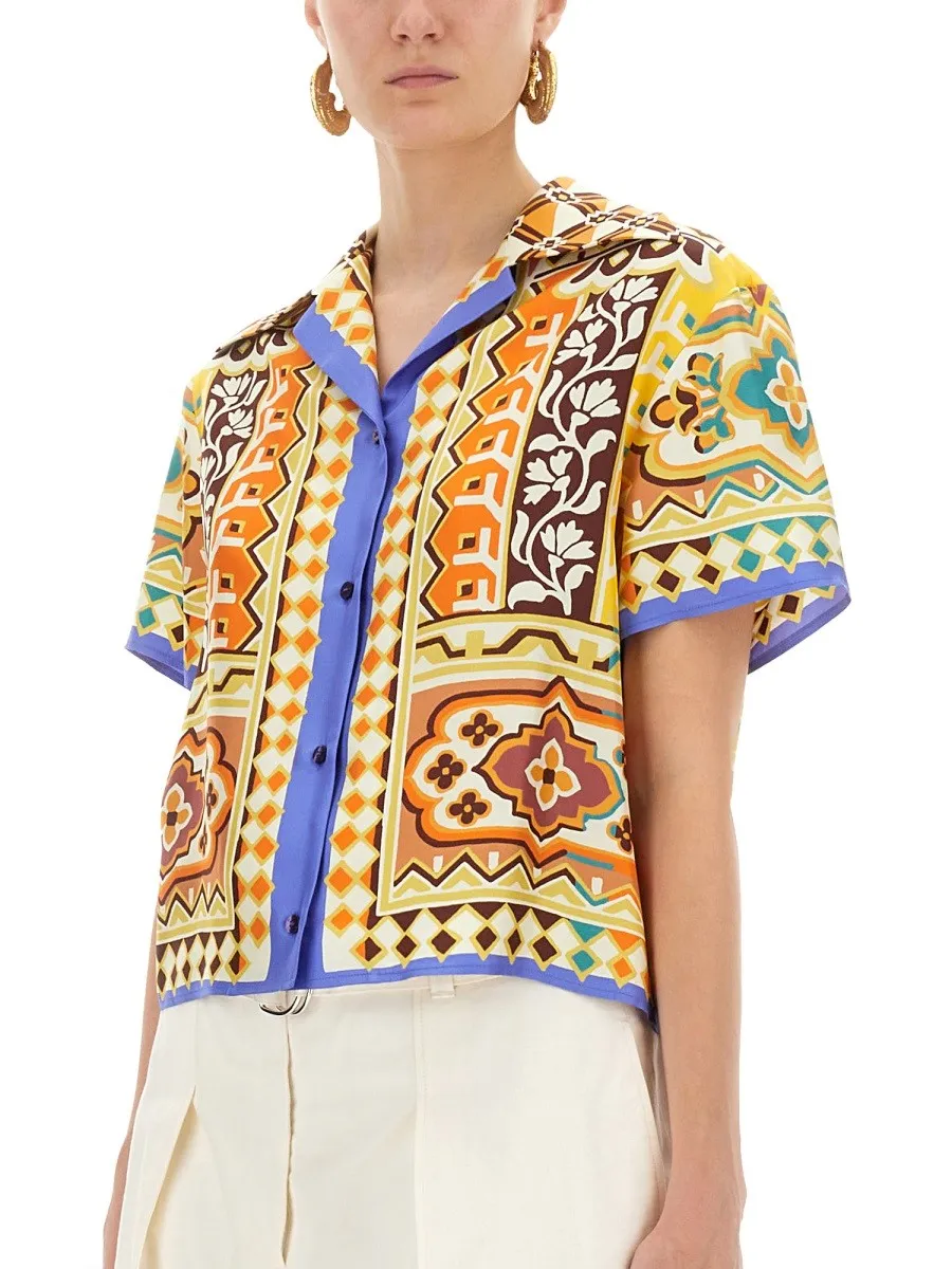 Etro PRINTED SILK SHIRT sold by Siebentaschen product image thumbnail 2