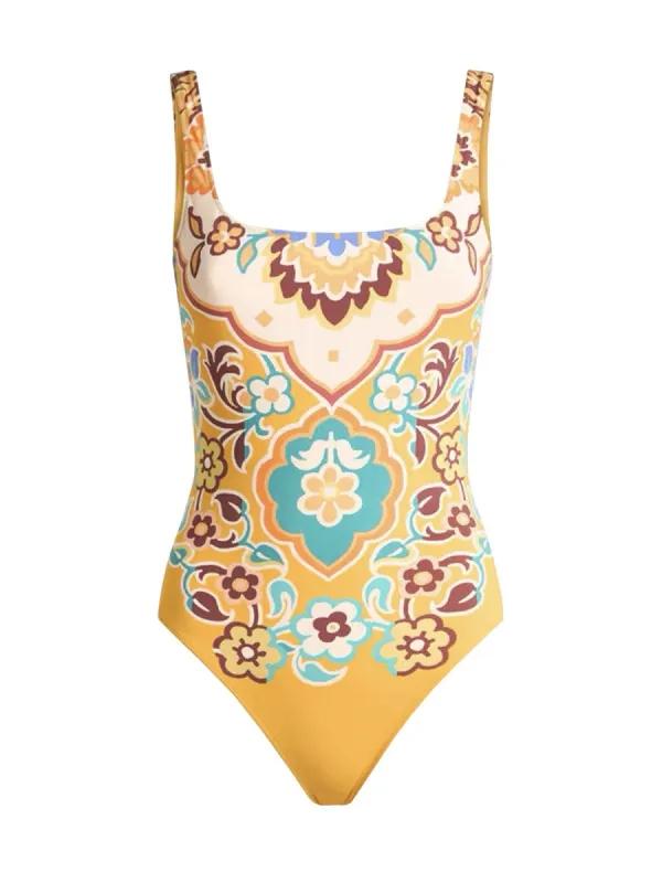 Etro PRINTED ONE-PIECE SWIMSUIT made by Etro