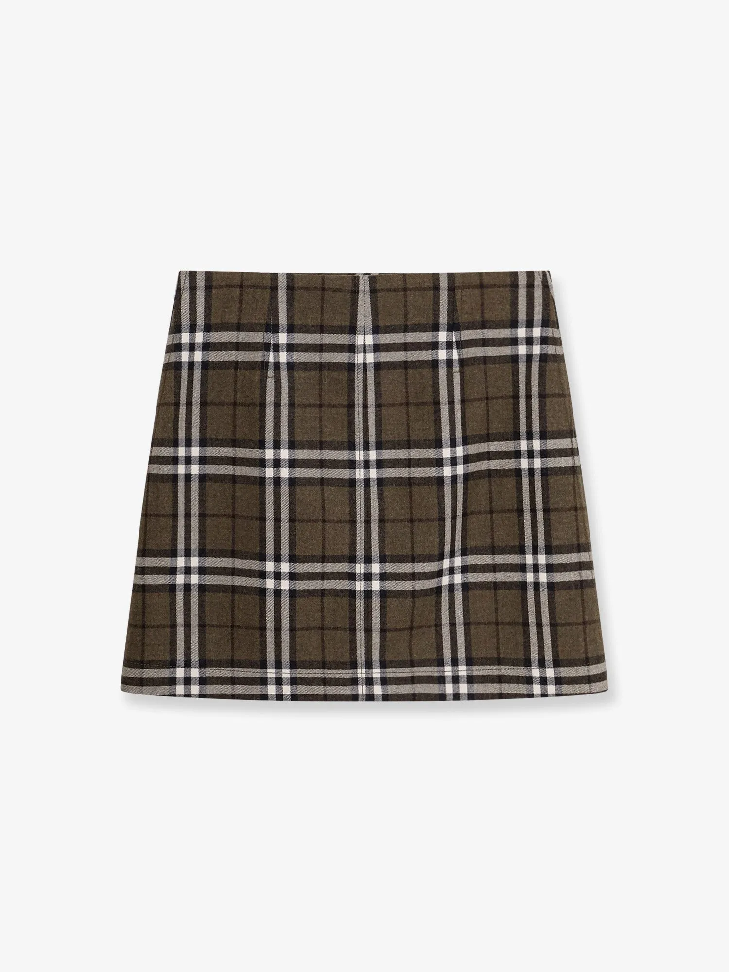 Burberry Virgin wool skirt with Burberry Check print sold by Siebentaschen product image thumbnail 2