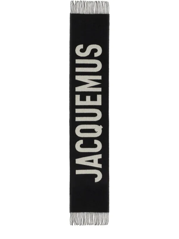 JACQUEMUS THE SCARF WITH LOGO sold by Siebentaschen
