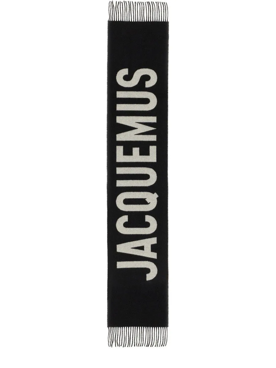 JACQUEMUS THE SCARF WITH LOGO sold by Siebentaschen