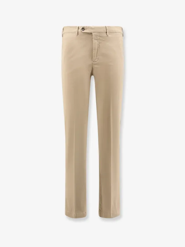 Pt Torino Style stretch cotton Master Fit trousers sold by Siebentaschen