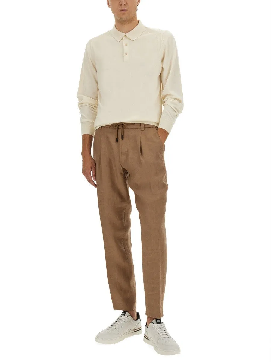 BOSS CAMEL KNITTED POLO. sold by Siebentaschen product image thumbnail 2