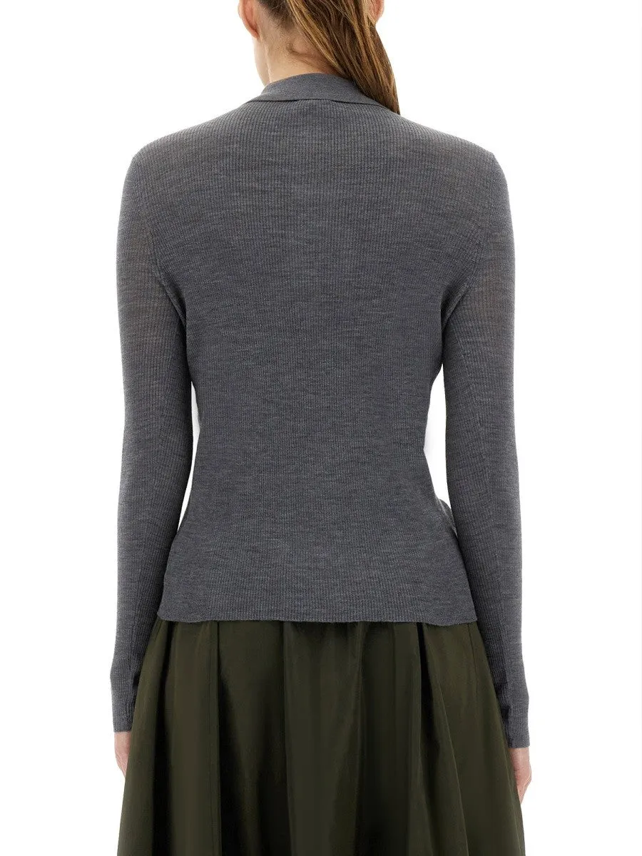 ASPESI WOOL POLO SHIRT sold by Siebentaschen