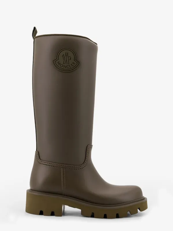 Moncler Kickstream High rubber rainboots sold by Siebentaschen