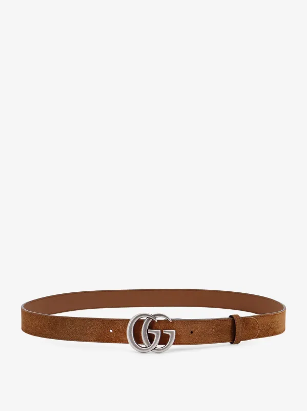 Gucci Suede belt sold by Siebentaschen