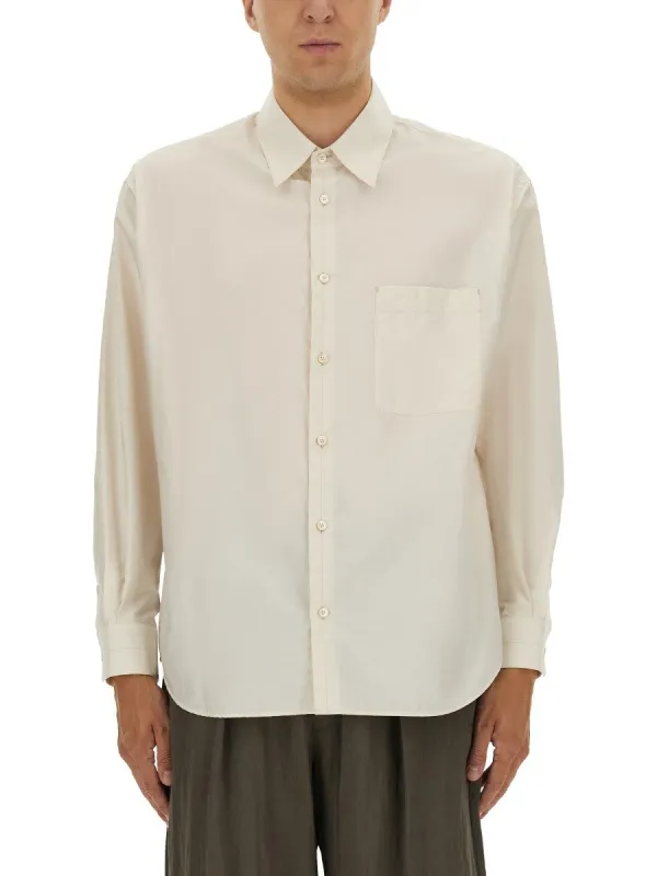 LEMAIRE COTTON AND SILK SHIRT sold by Siebentaschen