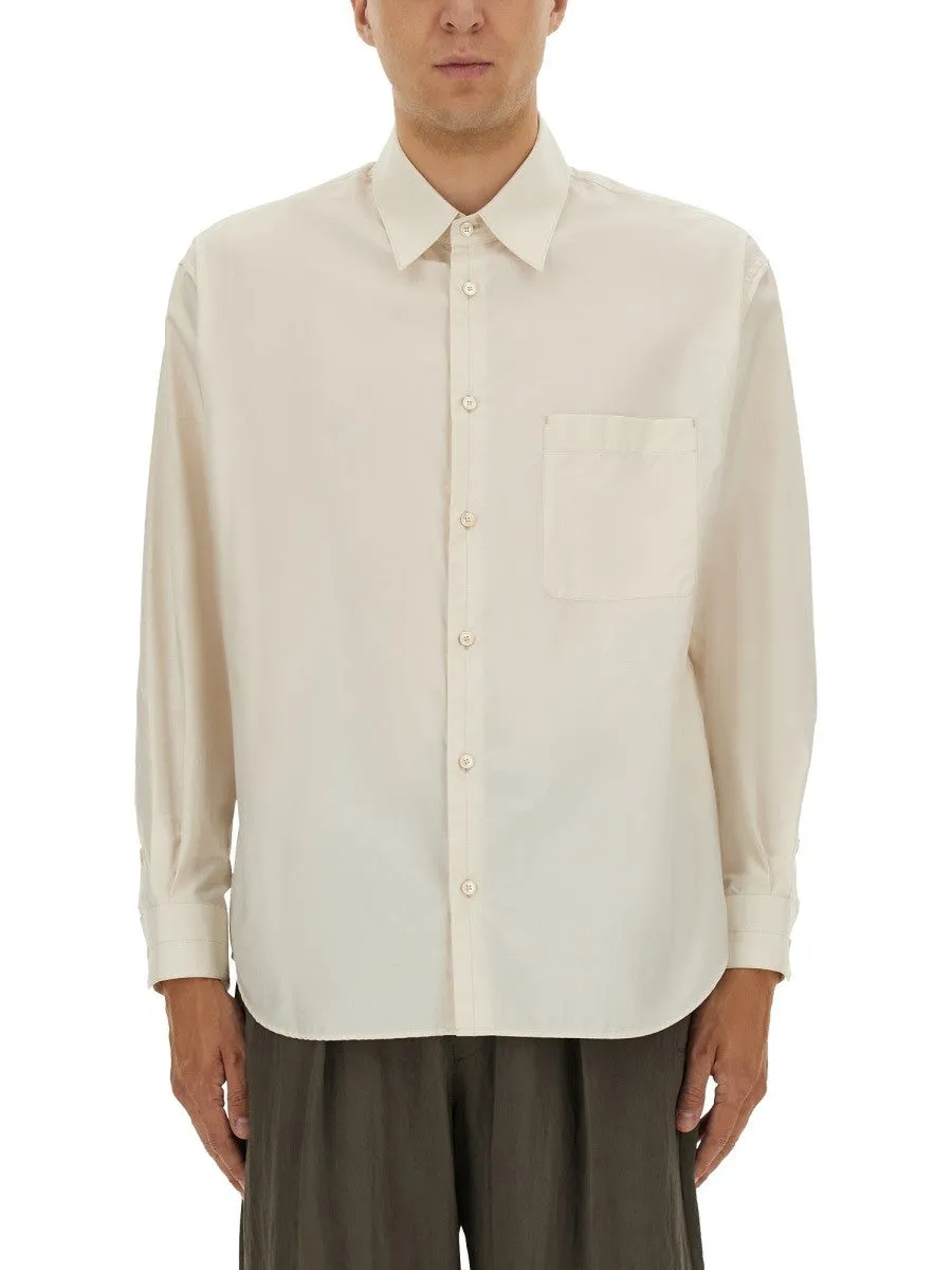 LEMAIRE COTTON AND SILK SHIRT sold by Siebentaschen