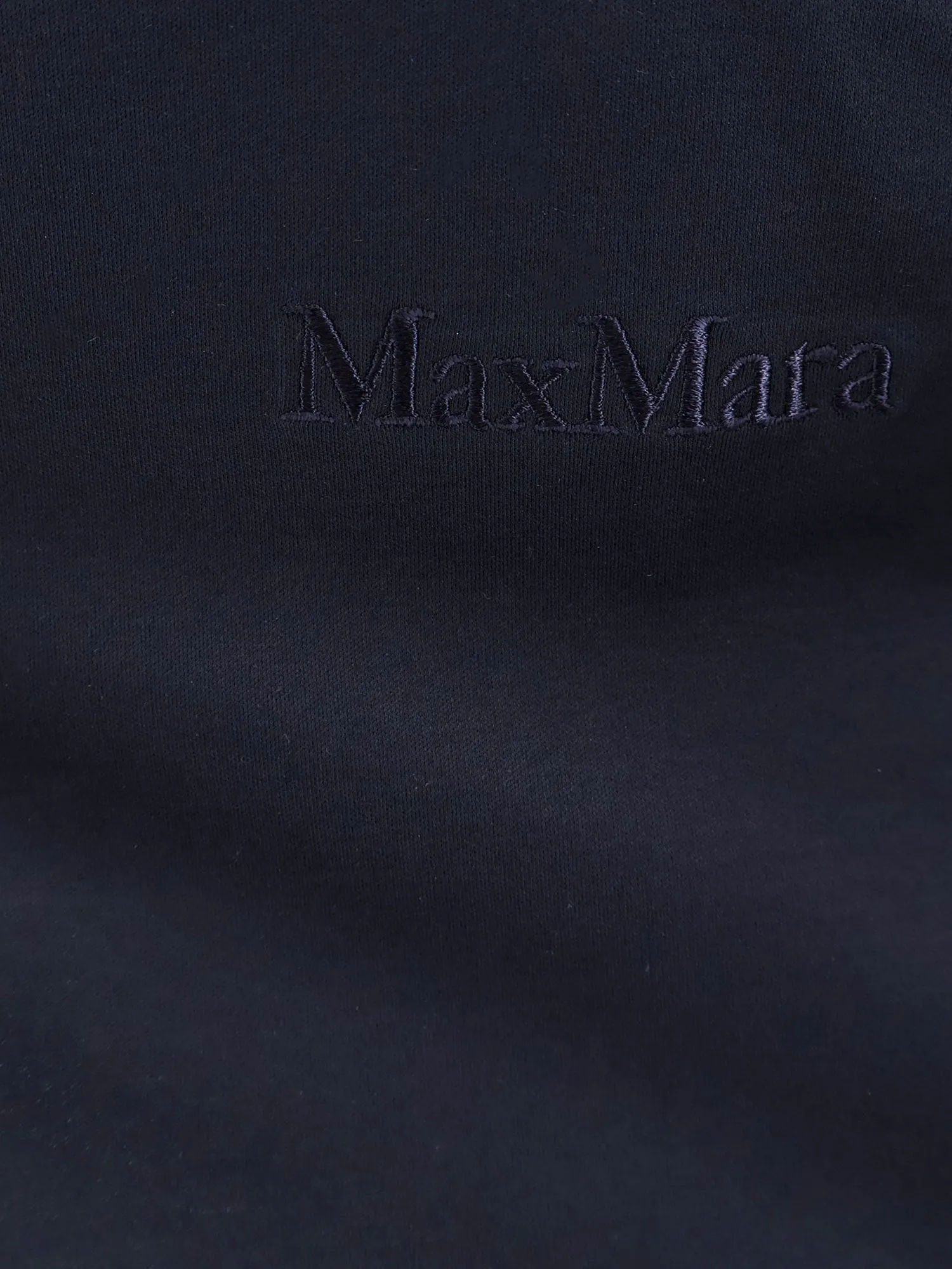 Max Mara Nerina cotton t-shirt with max mara embroidery sold by Siebentaschen product image thumbnail 3