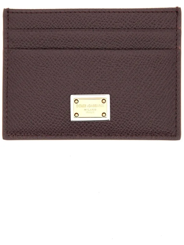 Dolce & Gabbana LEATHER CARD HOLDER sold by Siebentaschen