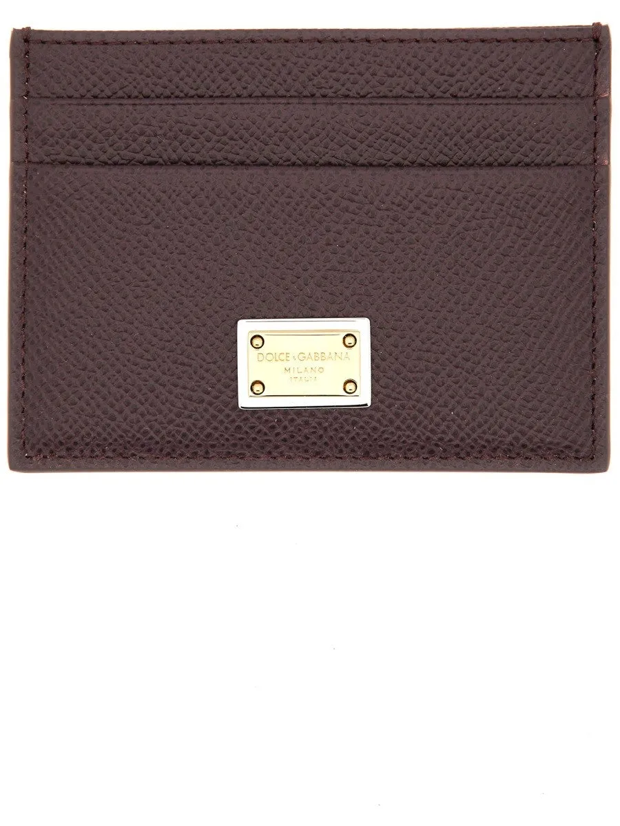 Dolce & Gabbana LEATHER CARD HOLDER sold by Siebentaschen