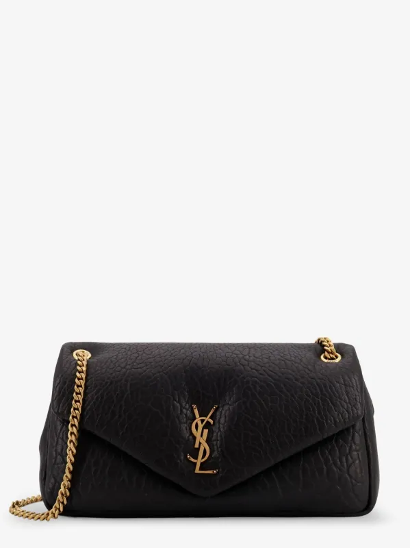 Saint Laurent Calypso Medium leather shoulder bag sold by Siebentaschen