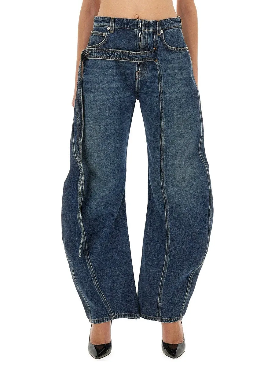 JEAN PAUL GAULTIER LOW-RISE JEANS sold by Siebentaschen