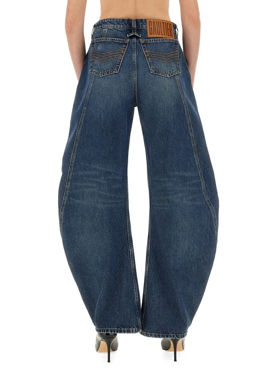 JEAN PAUL GAULTIER LOW-RISE JEANS sold by Siebentaschen product image thumbnail 3