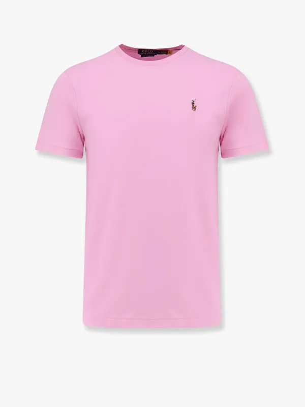 Polo Ralph Lauren Cotton t-shirt with Logo embroidery sold by Siebentaschen