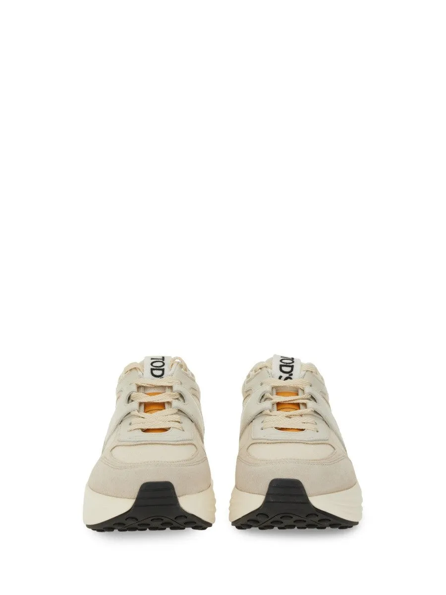 TOD'S FABRIC AND SUEDE SNEAKER sold by Siebentaschen product image thumbnail 3