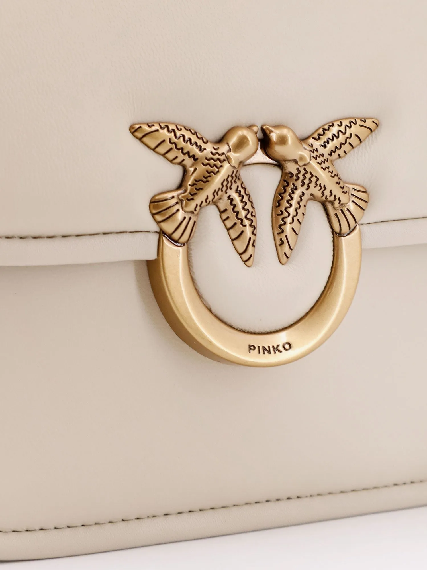 Pinko Love Box leather crossbody bag sold by Siebentaschen product image thumbnail 5