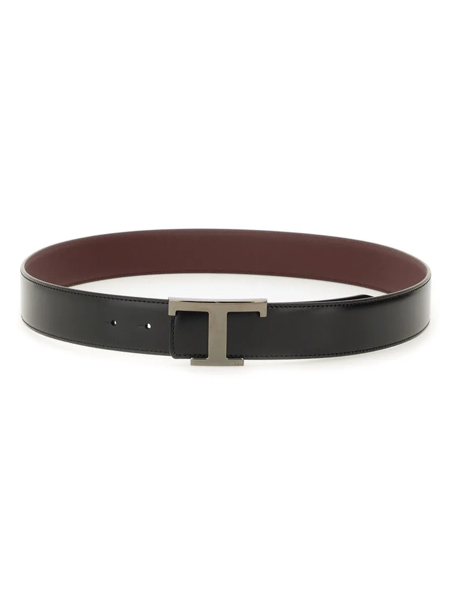 TOD'S "T TIMELESS" REVERSIBLE BELT sold by Siebentaschen