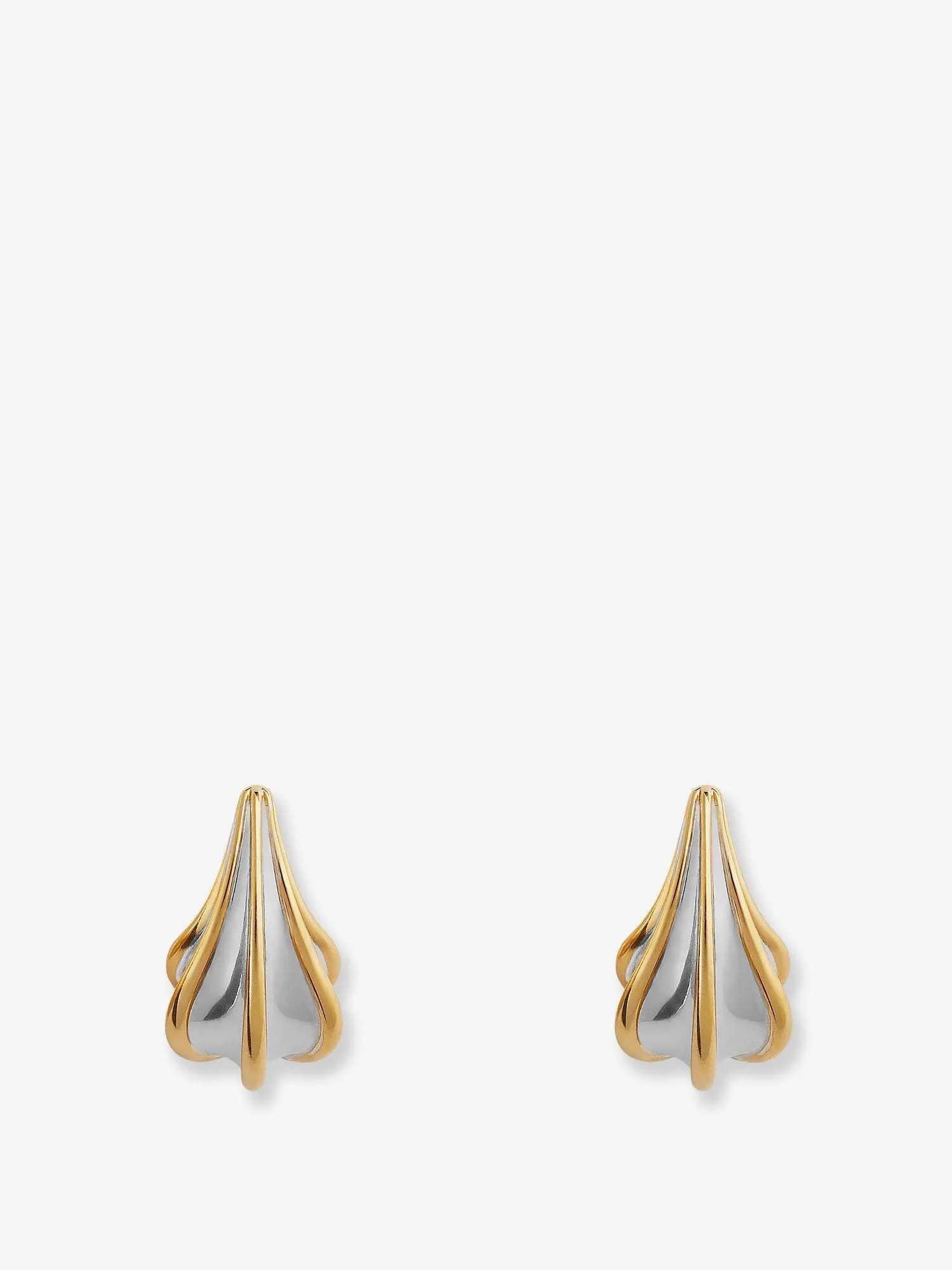 Bottega Veneta Silver earrings sold by Siebentaschen product image thumbnail 3