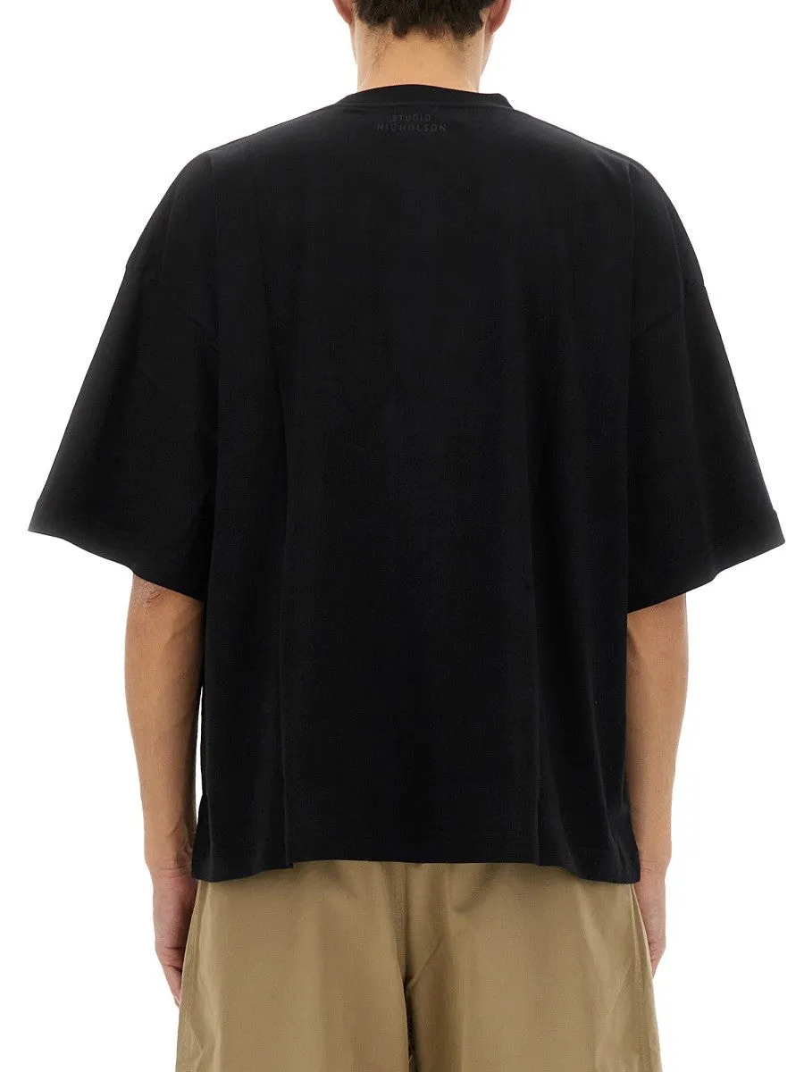 STUDIO NICHOLSON T-SHIRT IN JERSEY sold by Siebentaschen product image thumbnail 3