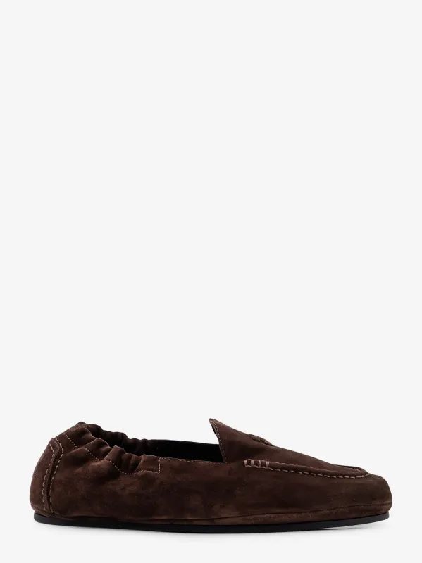 Celine Adam suede loafers sold by Siebentaschen