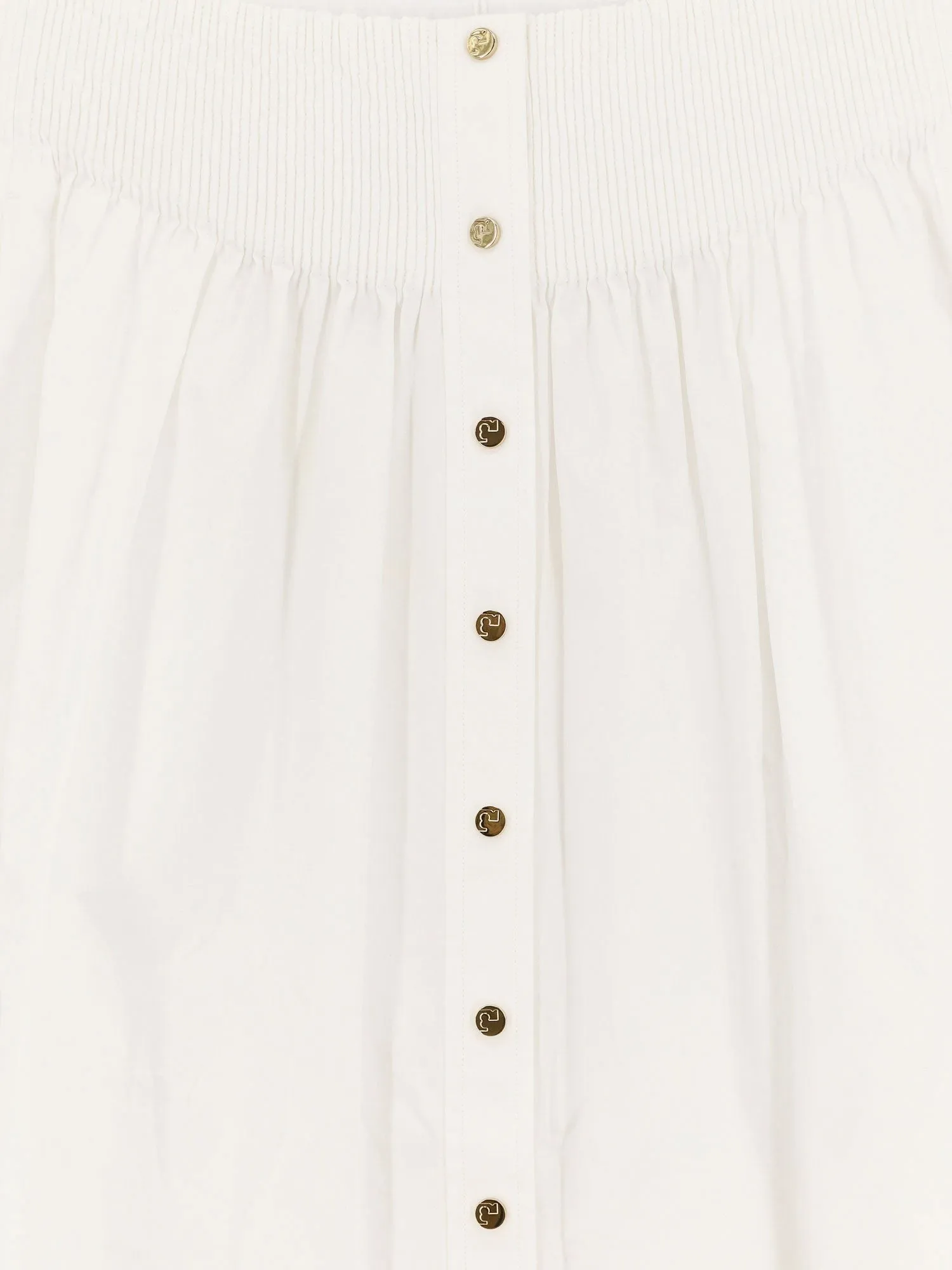Tory Burch Cotton skirt with logoed buttons sold by Siebentaschen product image thumbnail 3
