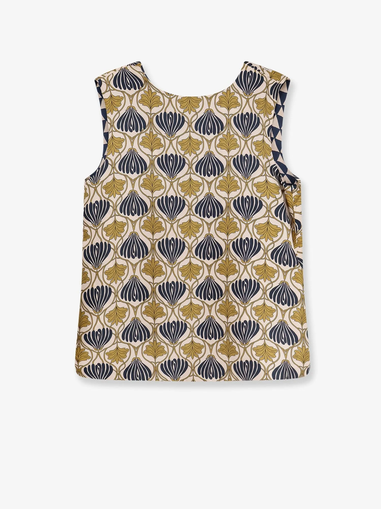 Max Mara Time silk reversible top sold by Siebentaschen