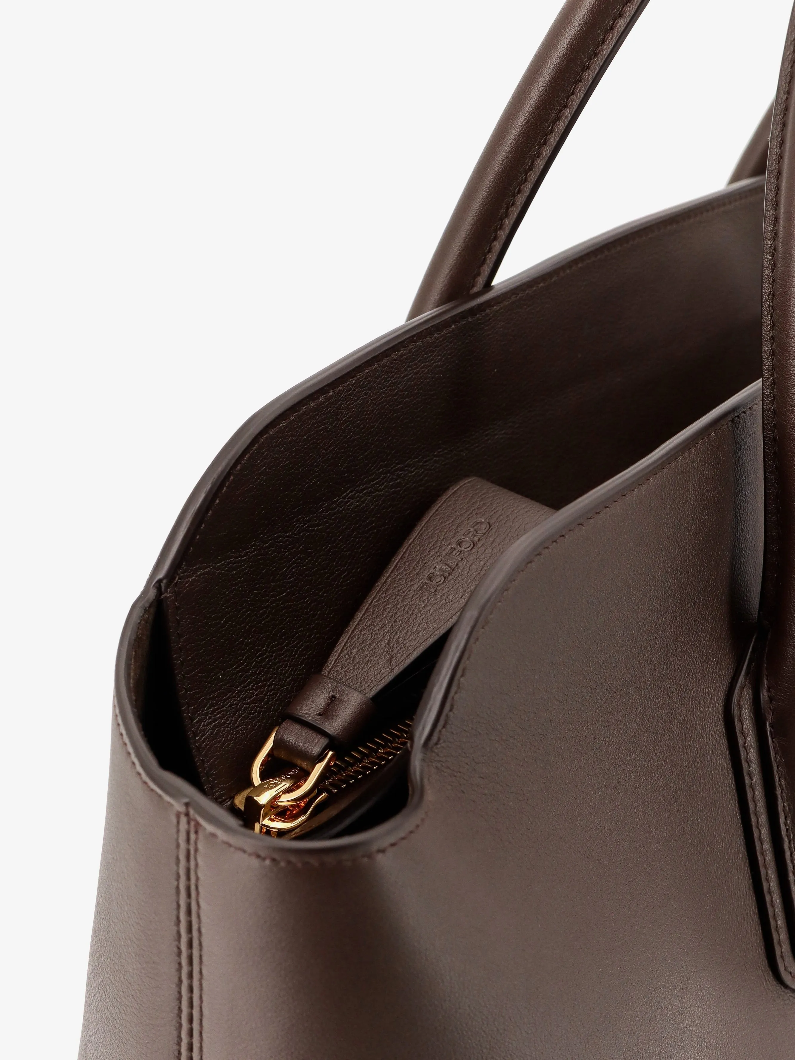 TOM FORD Leather shoulder bag with logo sold by Siebentaschen product image thumbnail 4