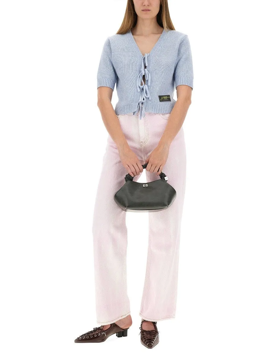 GANNI CARDIGAN WITH BOWS sold by Siebentaschen product image thumbnail 2