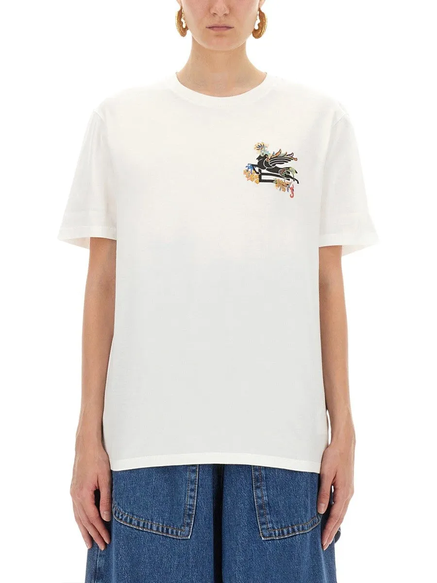 Etro T-SHIRT WITH PEGASUS sold by Siebentaschen product image thumbnail 3