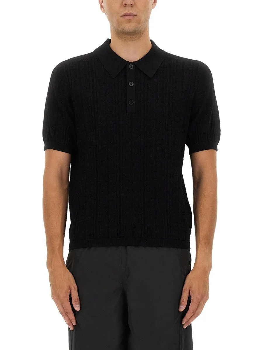 Balmain KNITTED POLO. sold by Siebentaschen